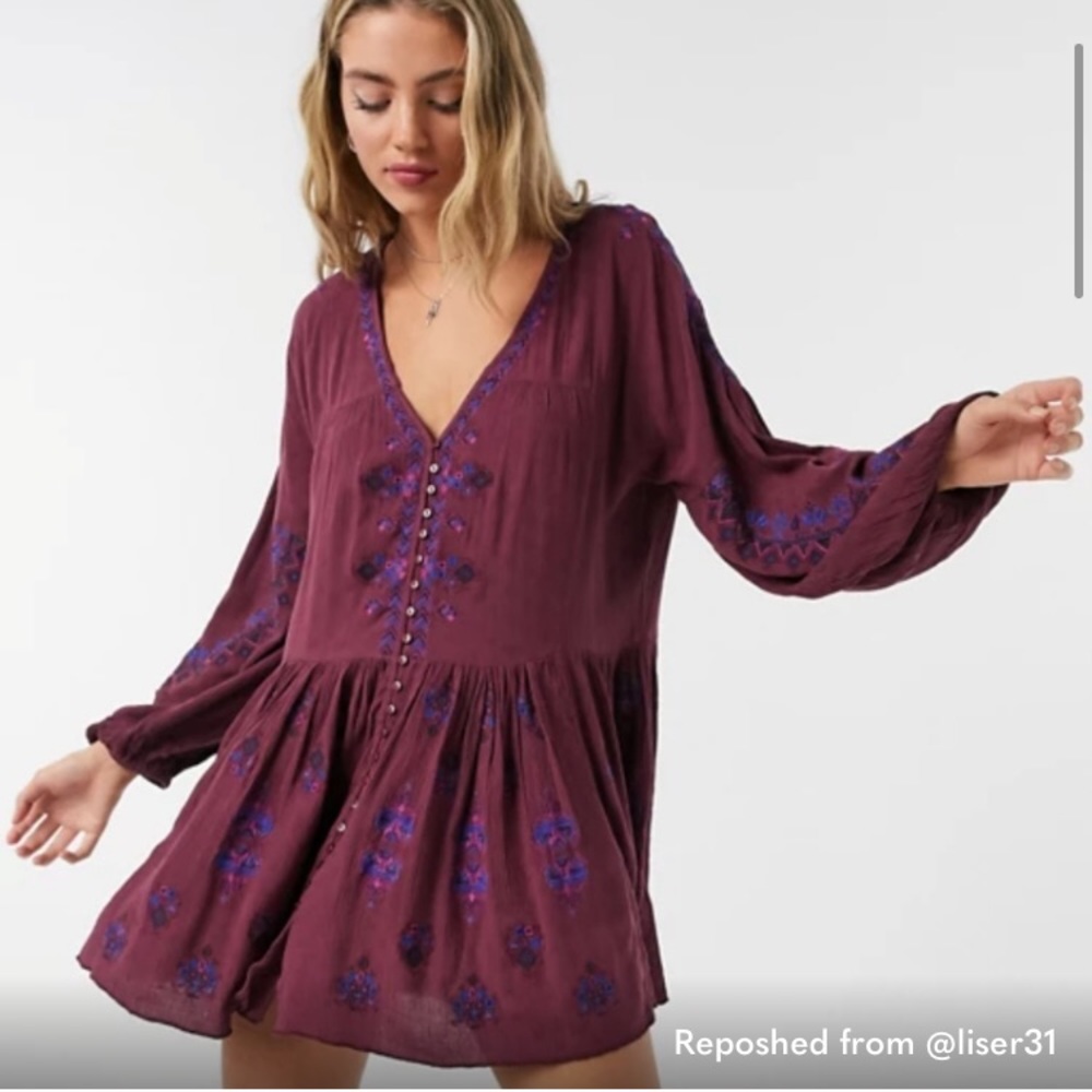 NWT Free People Arianna Tunic🌻✌🏻🌸.